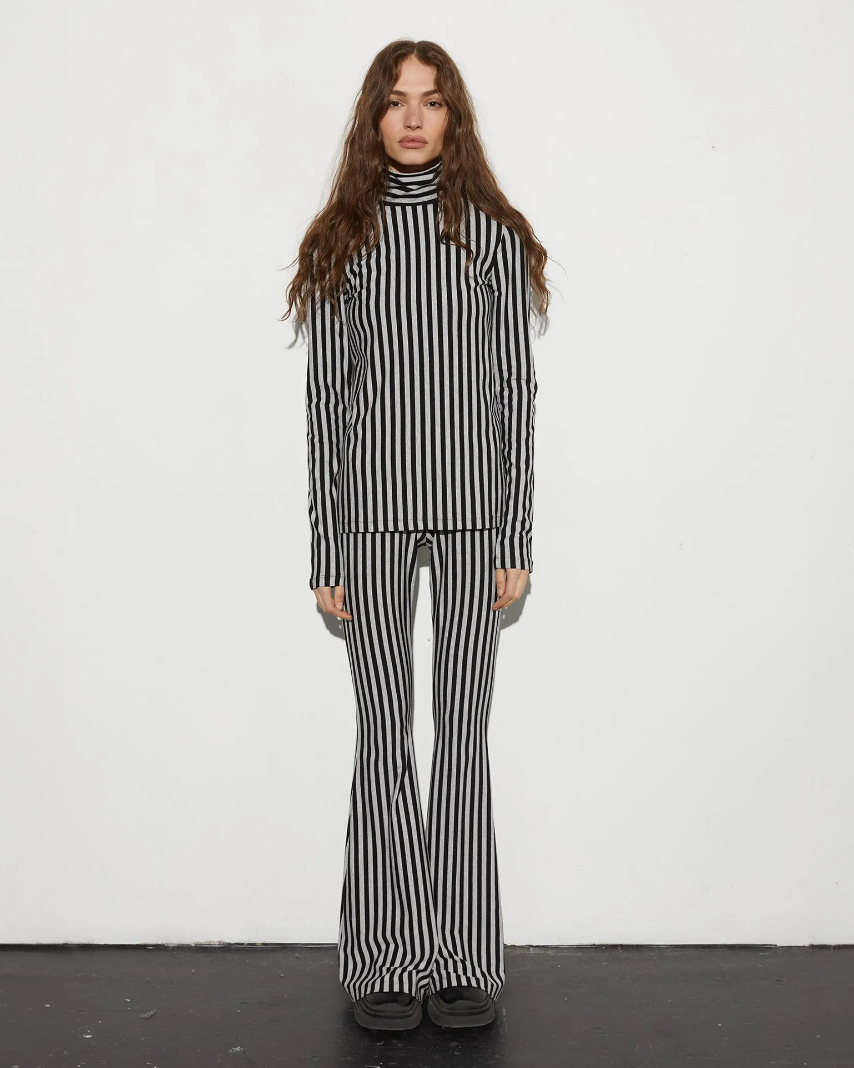 New STIEGLITZ Ani Flared Leggings | Melange Grey