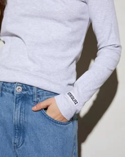 Cheap STIEGLITZ Basic Longsleeve | Melange Grey
