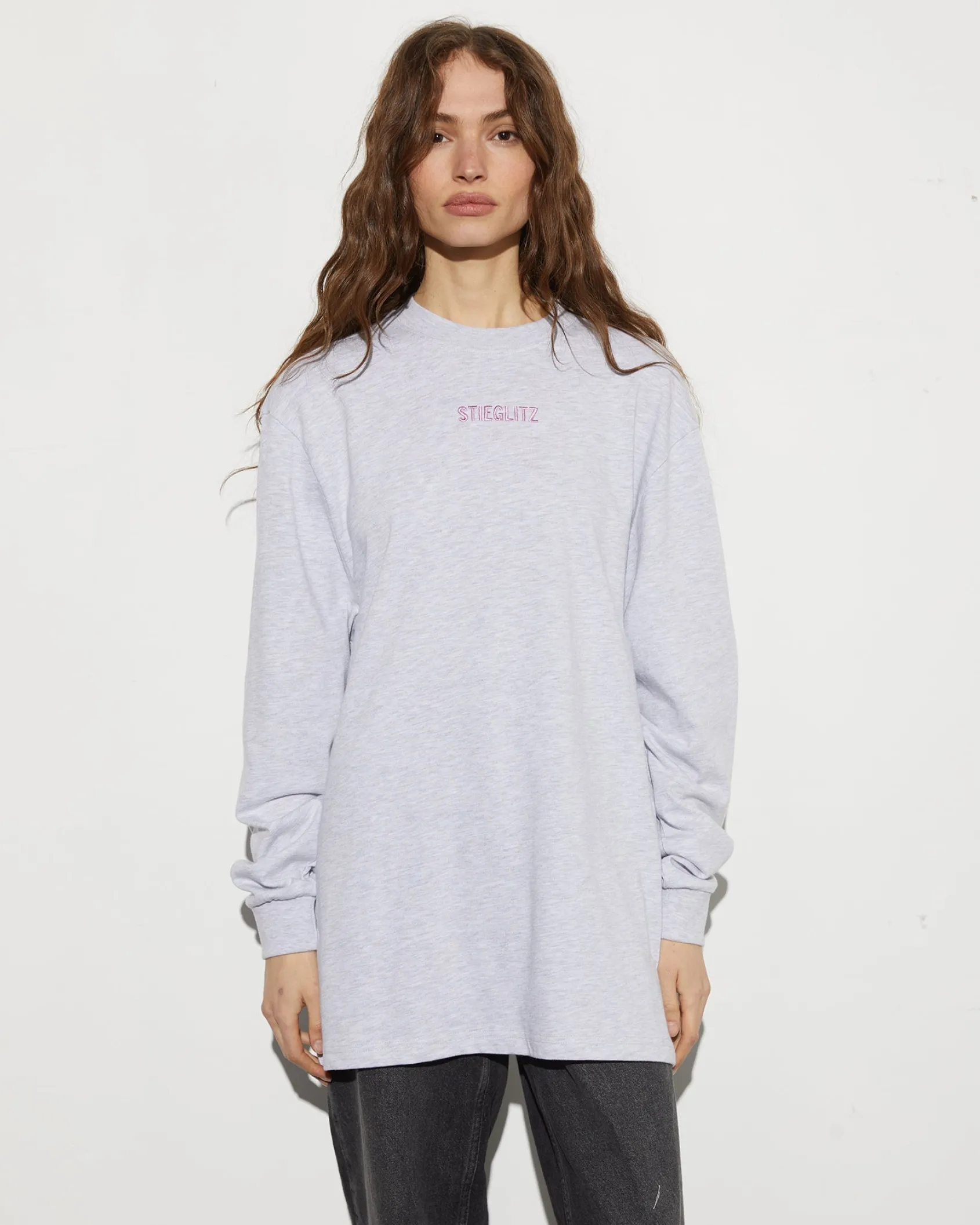 Hot STIEGLITZ Basic Stieg Skate Longsleeve | Melange Grey