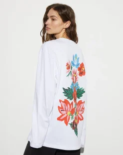Cheap STIEGLITZ Chessa Wide Skate Longsleeve | White
