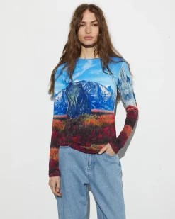 Flash Sale STIEGLITZ Dusa Longsleeve Top | Blue