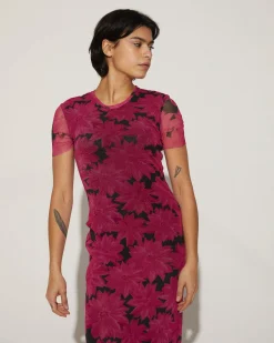 Best Sale STIEGLITZ Joan Mesh Jurk Roze