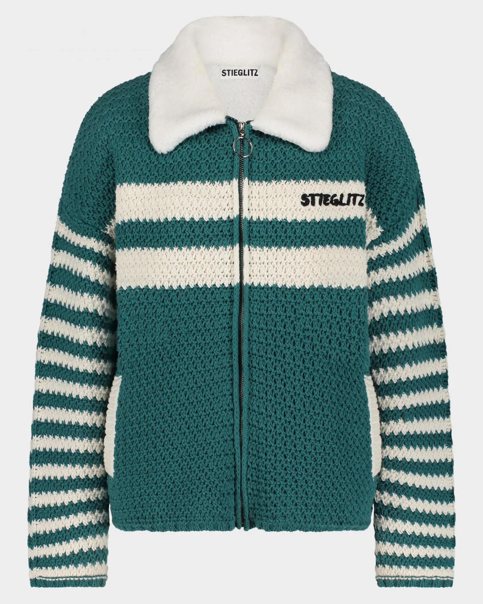 Flash Sale STIEGLITZ Kayden Crochet Jacket | Green