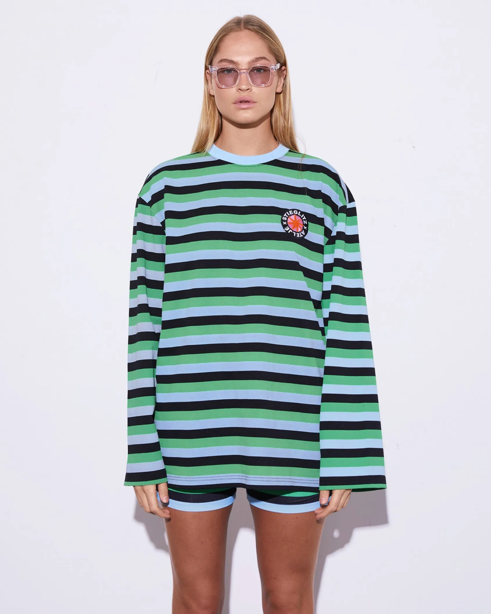 Flash Sale STIEGLITZ Leah Wide Skate Longsleeve | Blue