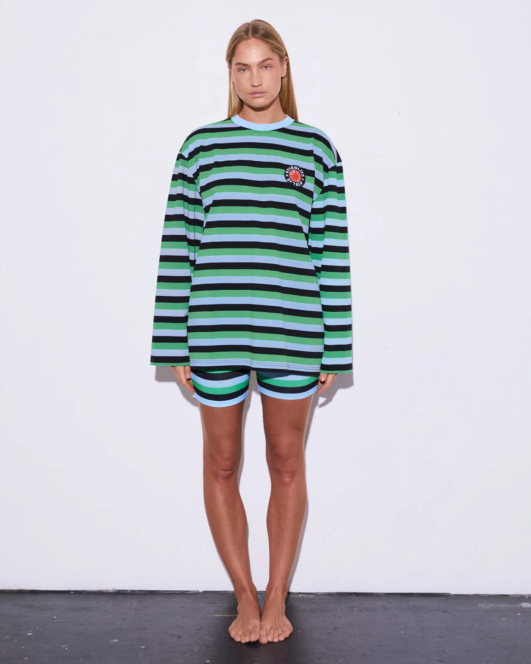 Flash Sale STIEGLITZ Leah Wide Skate Longsleeve | Blue