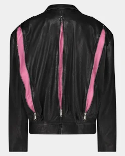 Cheap STIEGLITZ Leather Lola Biker Jacket | Black