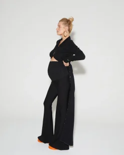 Best Sale STIEGLITZ Maternity Flared Broek | Black