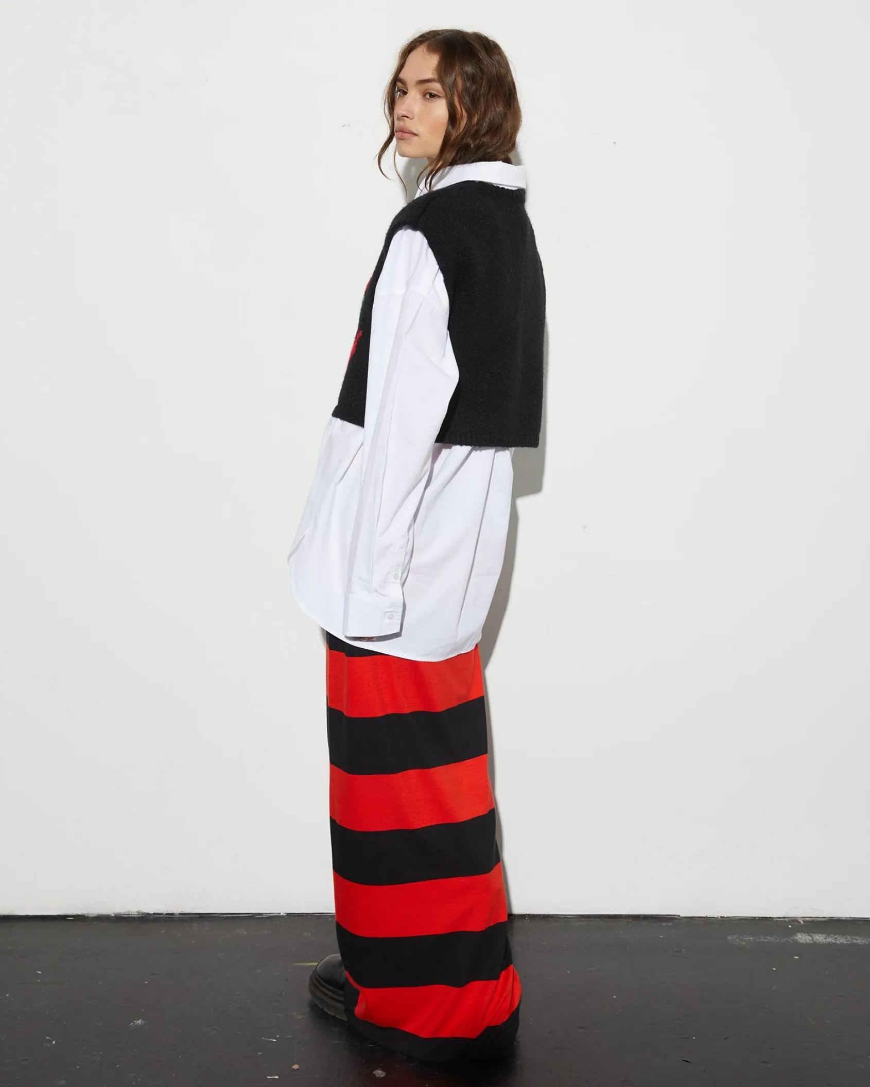 Clearance STIEGLITZ Radmila Knitted Gilet | Black