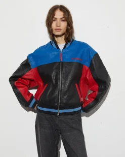 Fashion STIEGLITZ Tomaz Leather Jacket | Black