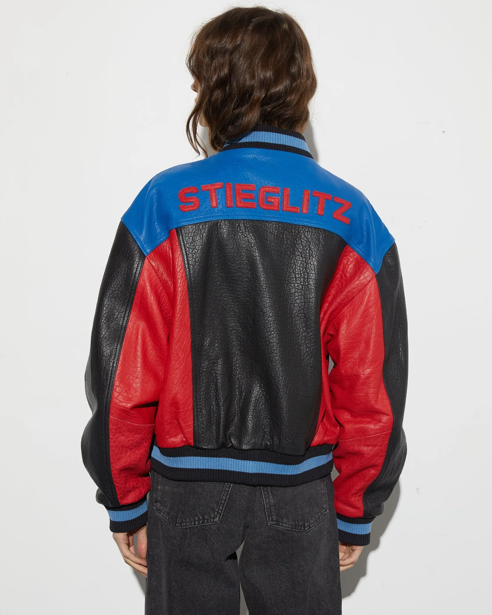 Fashion STIEGLITZ Tomaz Leather Jacket | Black