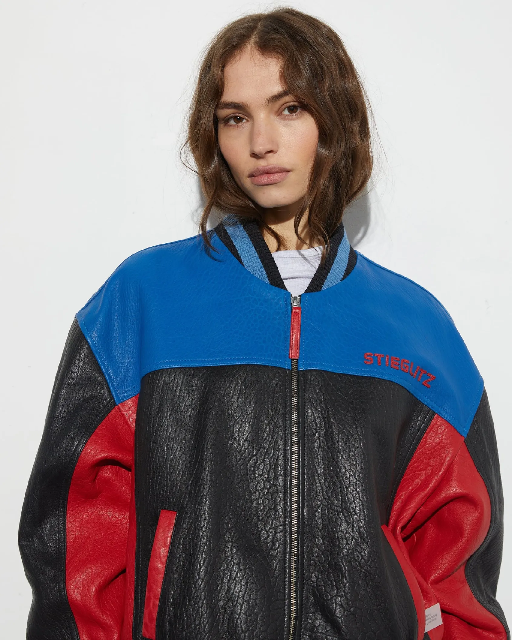 Fashion STIEGLITZ Tomaz Leather Jacket | Black