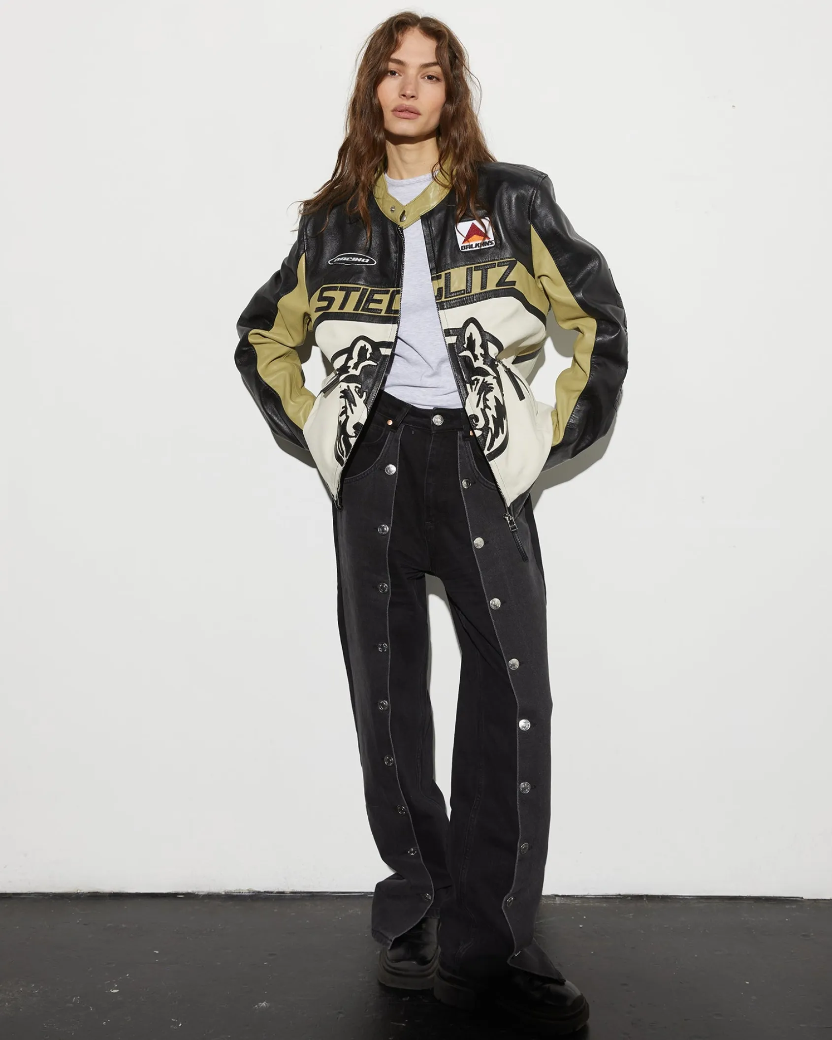 Fashion STIEGLITZ Victor Leather Jacket | Black