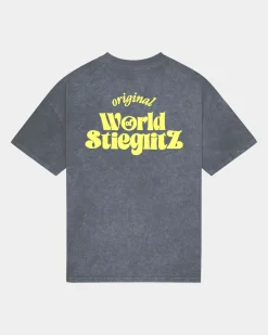 Best STIEGLITZ World Of Stieg Oversized T-shirt | Black