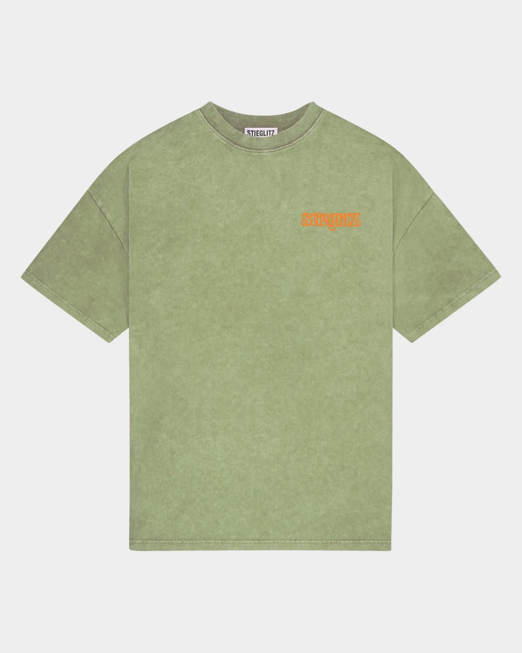 Fashion STIEGLITZ World Of Stieg Oversized T-shirt | Green