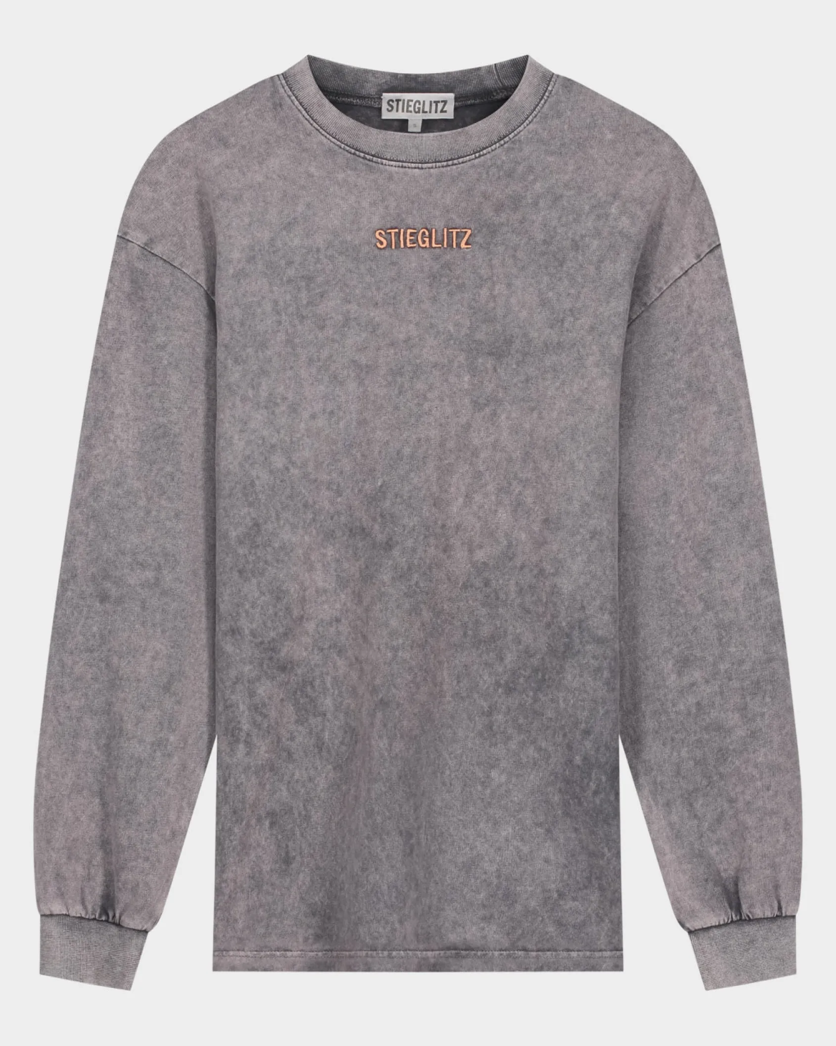 Clearance STIEGLITZ Worn Out Skate Longsleeve | Washed Grey
